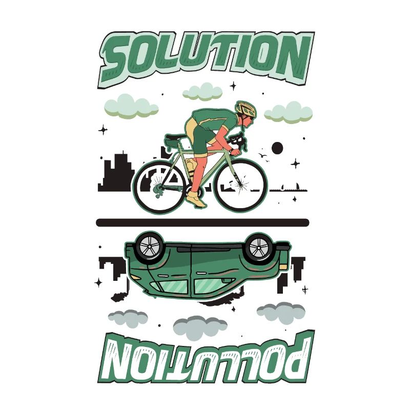 Polution Solution Environmental Protection Cycling
