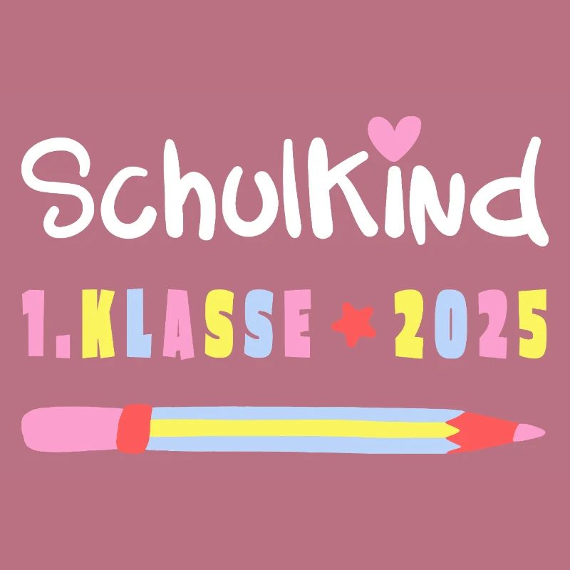 Geschenk Einschulung 2025 – Schulkind mit Name
