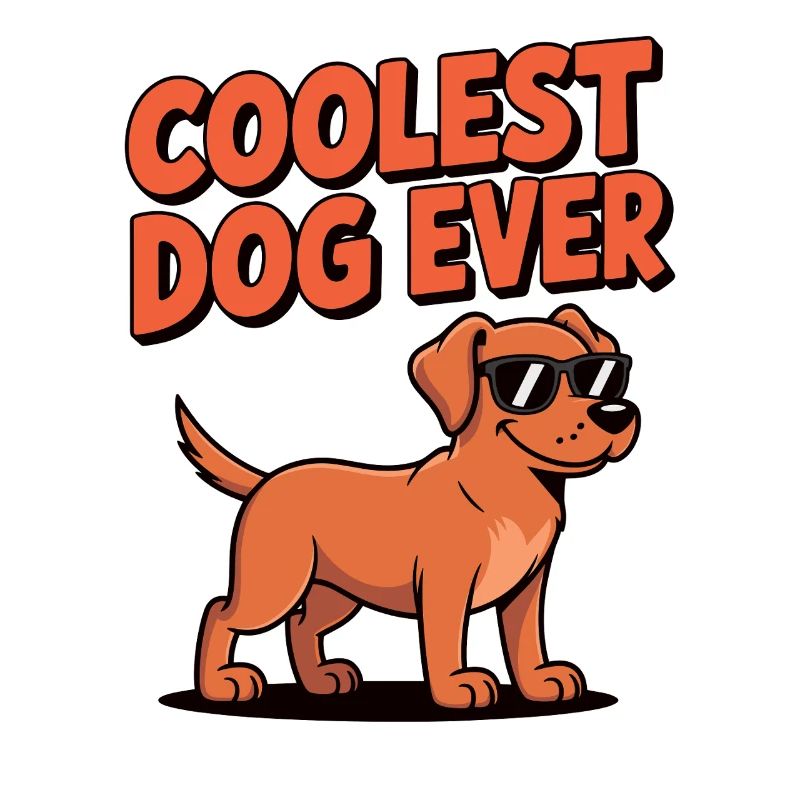 Le chien le plus cool de tous les temps – Comic Labrador