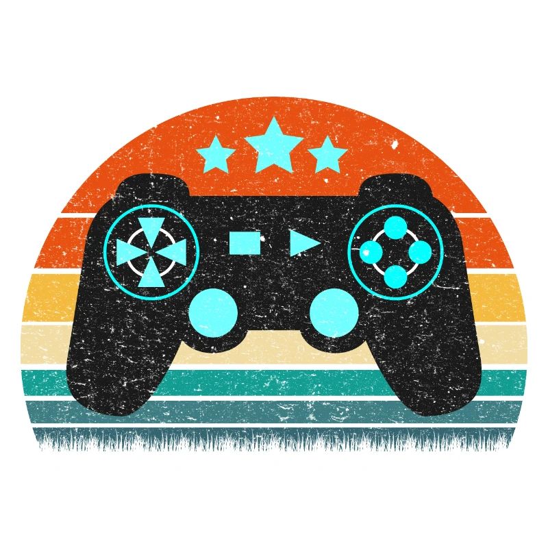 Vintage Retro Gaming Controller