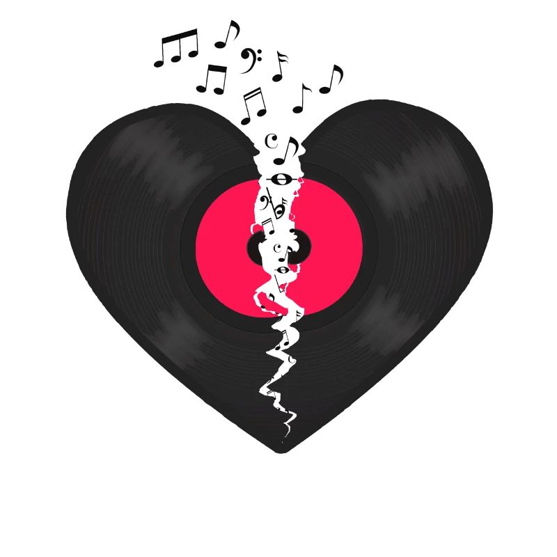 Broken Heart LP Vinyl Record Flying Notes