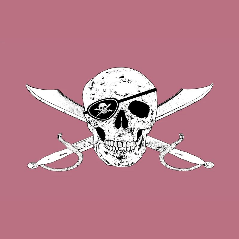 Drapeau Pirate Jolly Roger m Eye Patch