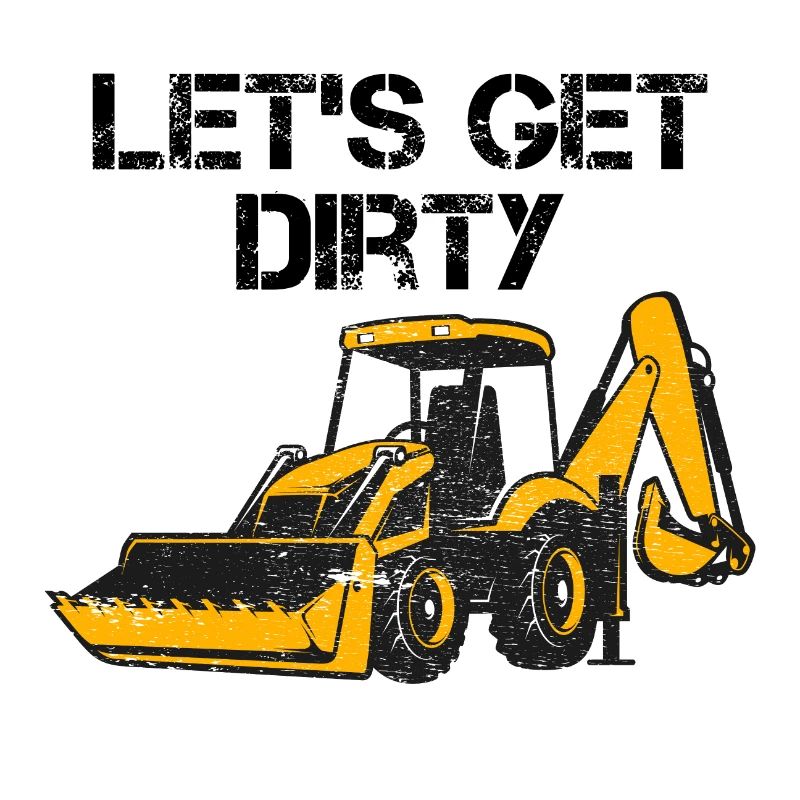 Excavator Backhoe Heavy Equipment Operator Funny