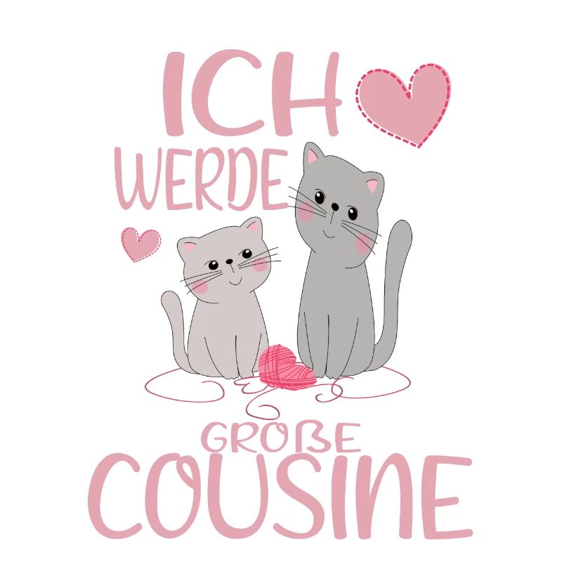 Ich werde große Cousine