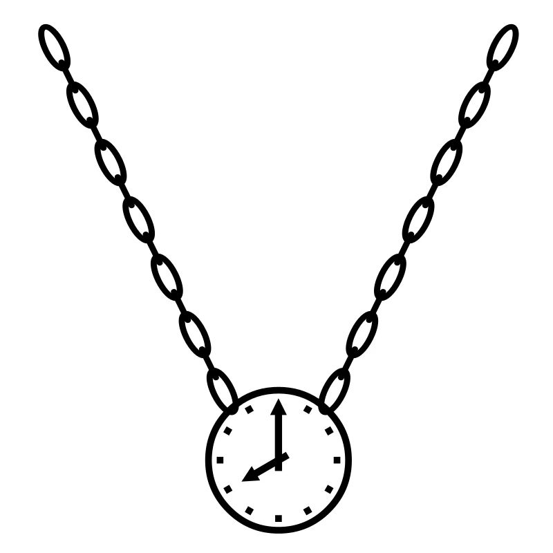Chain with clock