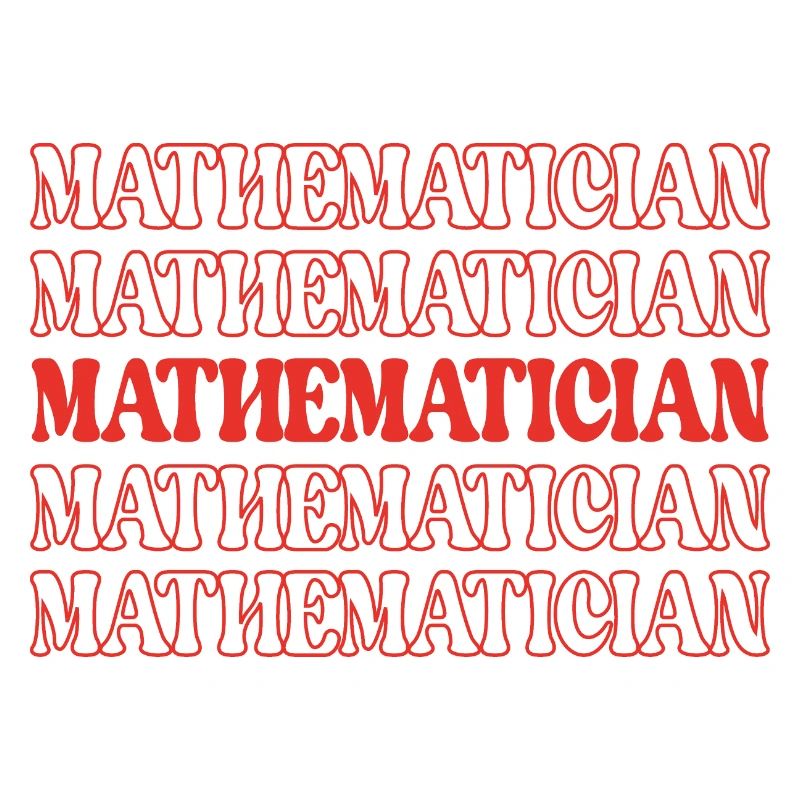 Mathématicien Mathiculteur Expert en maths Math Génie des maths