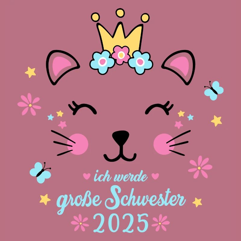 Große Schwester 2025 Mädchen Geschenkidee