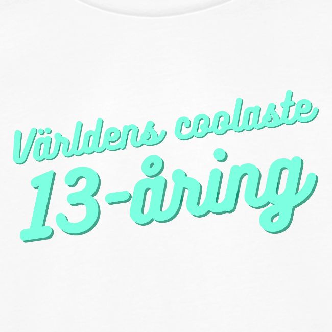 Världens coolaste 13-åring