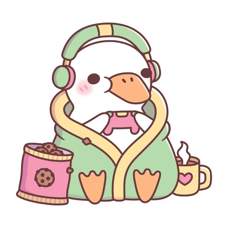 Mignon canard Cozy Gamer