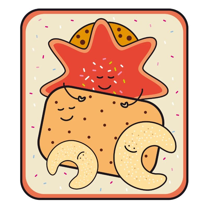 Boîte de biscuits de Noël