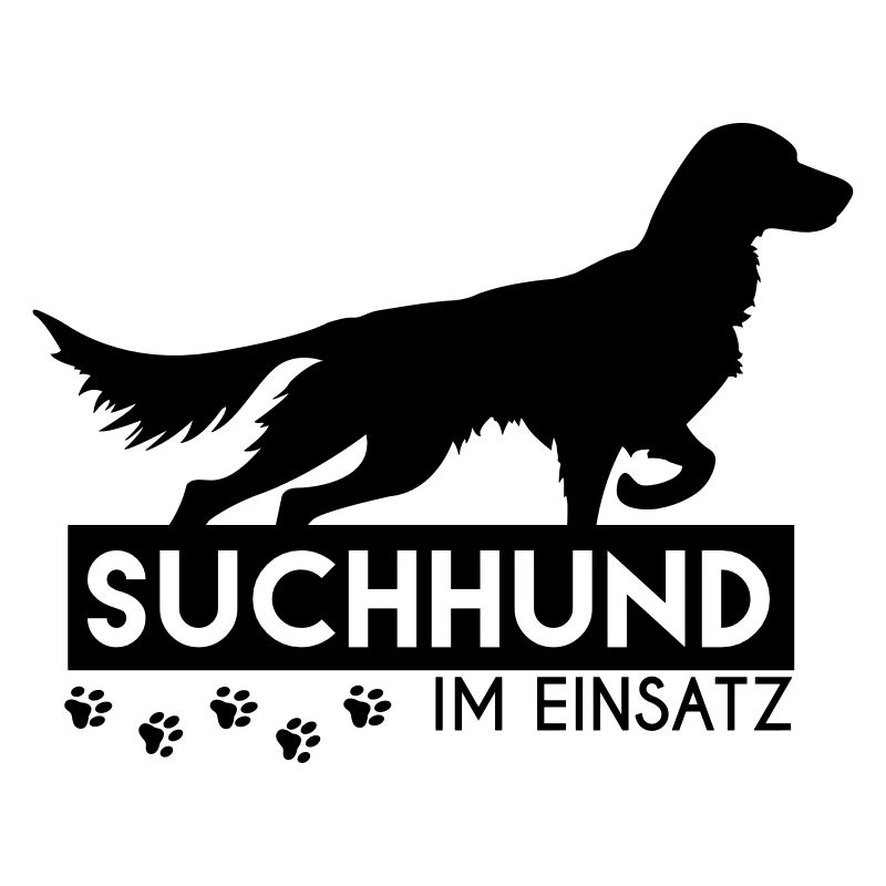 Suchhung im Einsatz