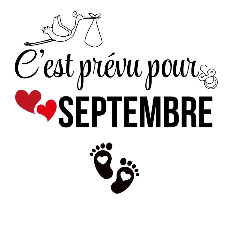 C’est prévu pour septembre - annonce de grossesse