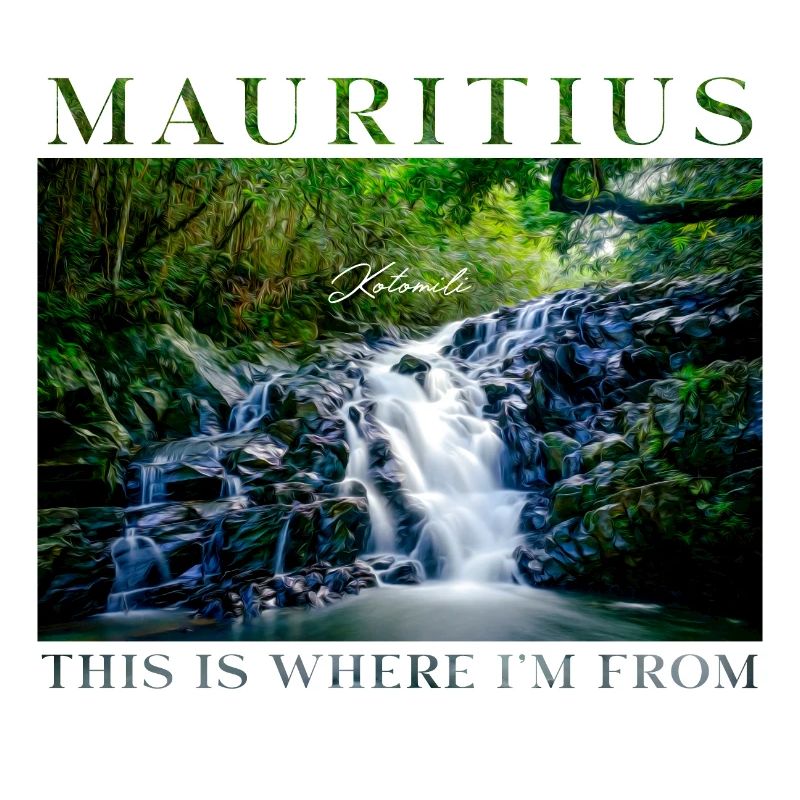 Mauritius This is where I 'm from Forest waterfall