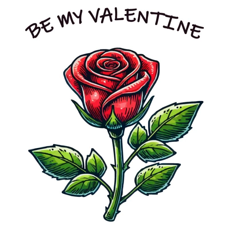 Rose Saint-Valentin