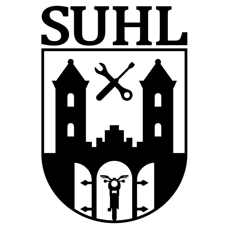 Emblème Simson Suhl avec texte v.2