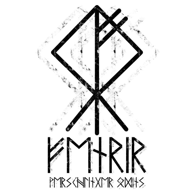 FENRIR VERSCHLINGER ODINS Runen Wikinger Wolf Rune