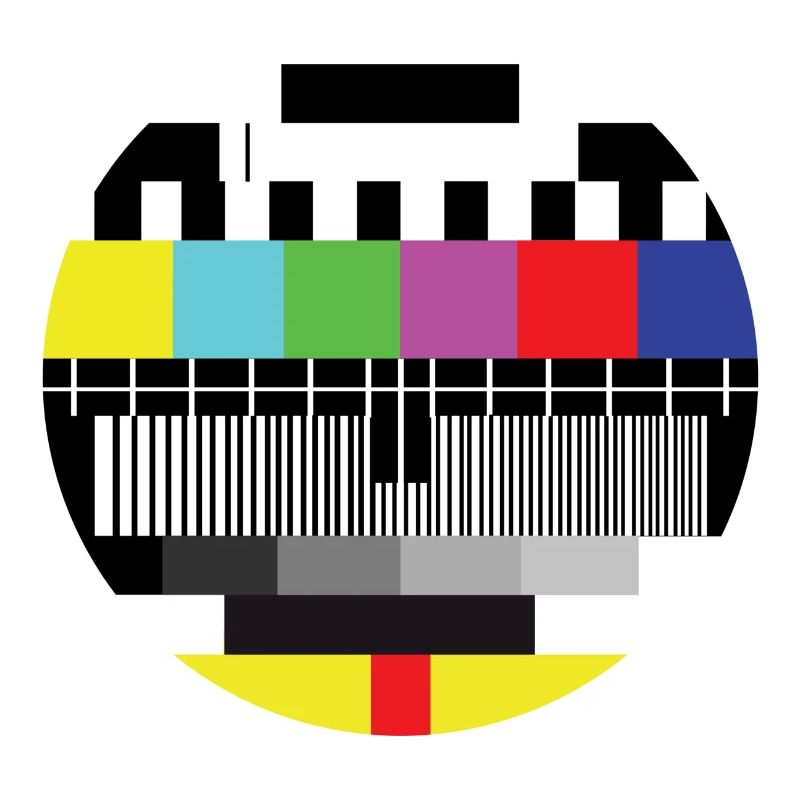GEEK GRAPHIQUE LOGO TELEVISION IMAGE DE TEST