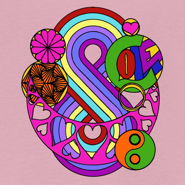 Colour Love Mandala