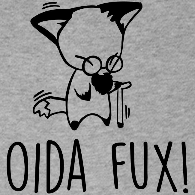 Oida Fux - Kinder Premium Langarmshirt