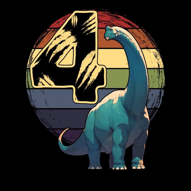 Brachiosaurus 4 ans 4ème cadeau d’anniversaire