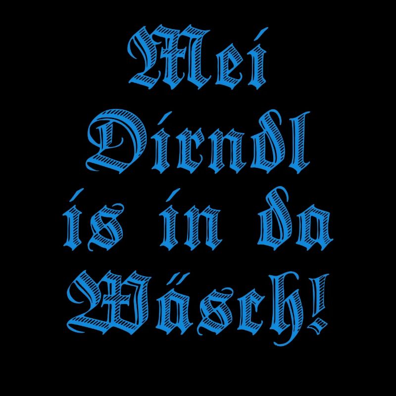 Mon Dirndl est dans le lavage - 2018