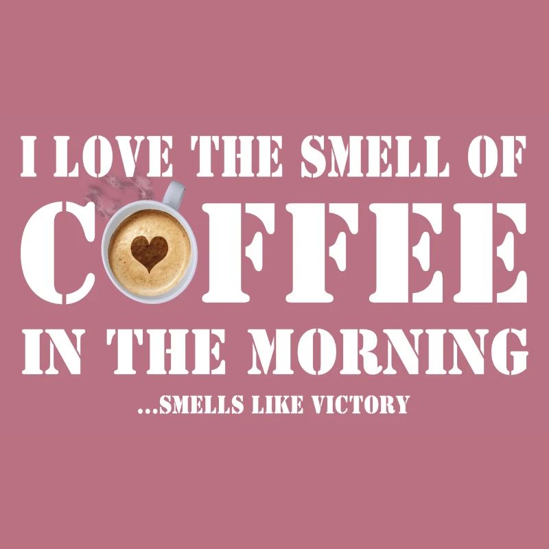 J’aime l’odeur du café