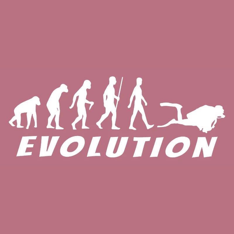 Evolution Plongeur blanc