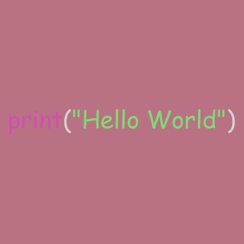 Hello World programming Python C++ C #