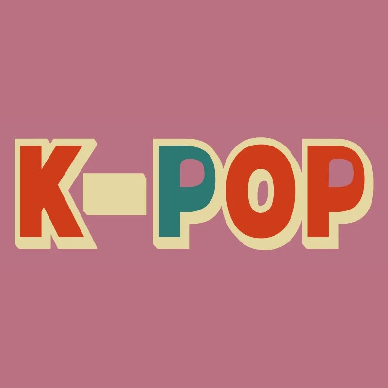 K-Pop 5 anpassbare Farben