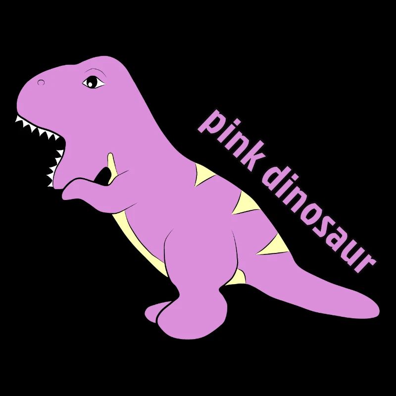 Pinker Dinosaurier