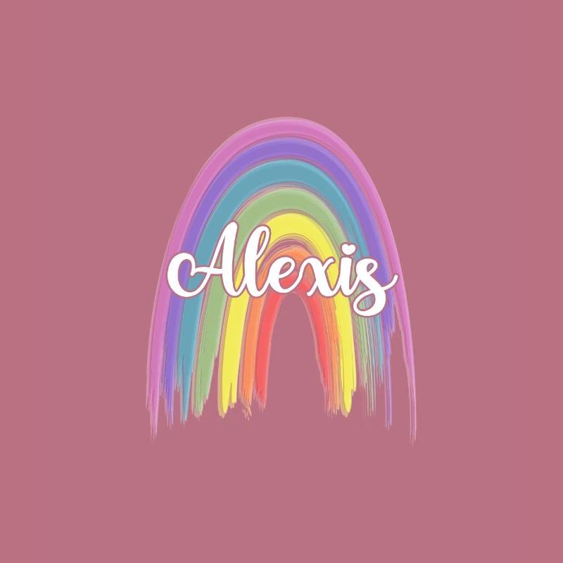 ALEXIS Rainbow Cursive