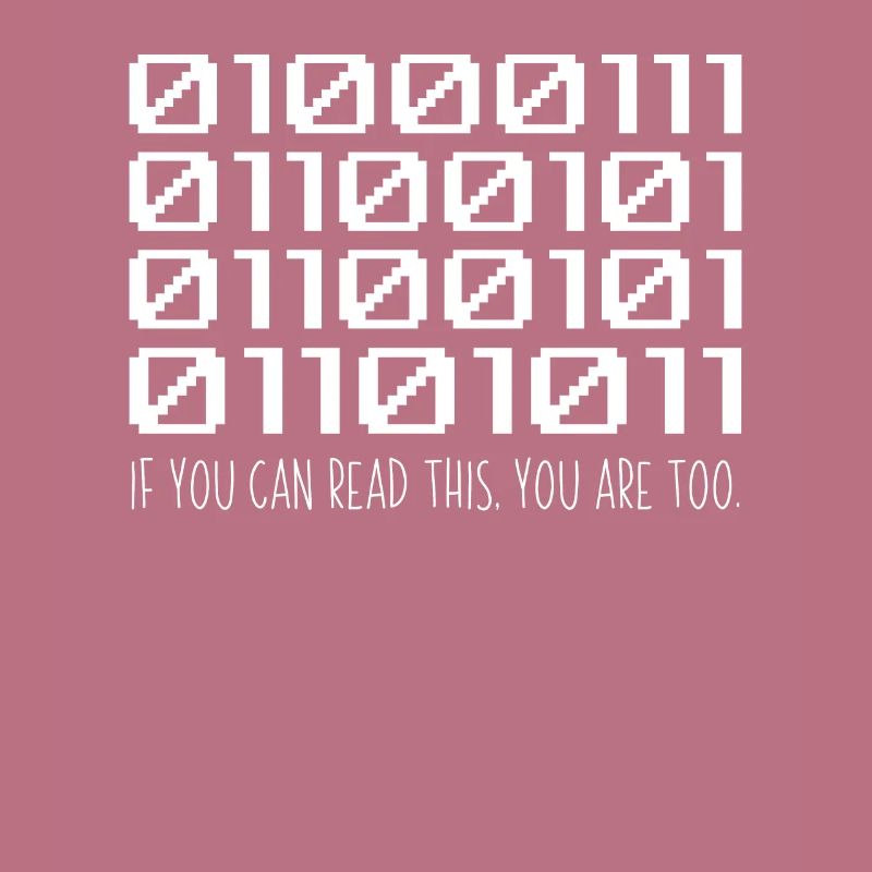 Cool Computer Binary Code Programmeur Développeur