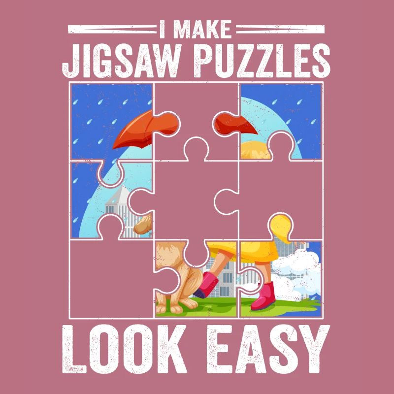 I Make Jigsaw Puzzles Look Easy Solving Piece