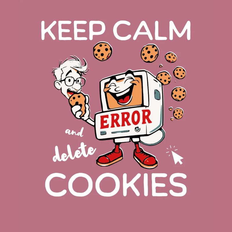 Keep Calm And Delete Cookies IT Nerd