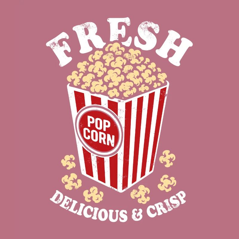 Frisches Popcorn - knusprig, lecker - Geschenk