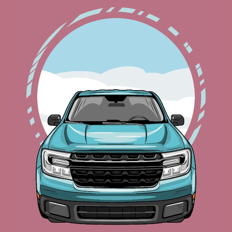 Pickup front view