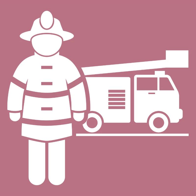 Feuerwehrmann Floriansjünger Brandbekämpfer