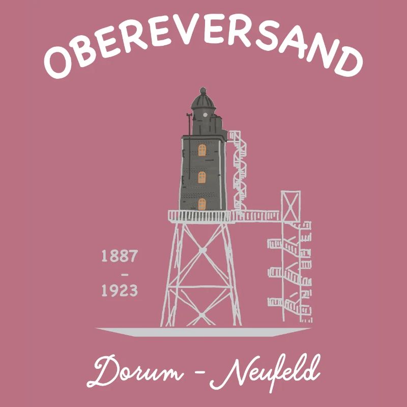 Lighthouse Dorum - Neufeld, German North Sea coast