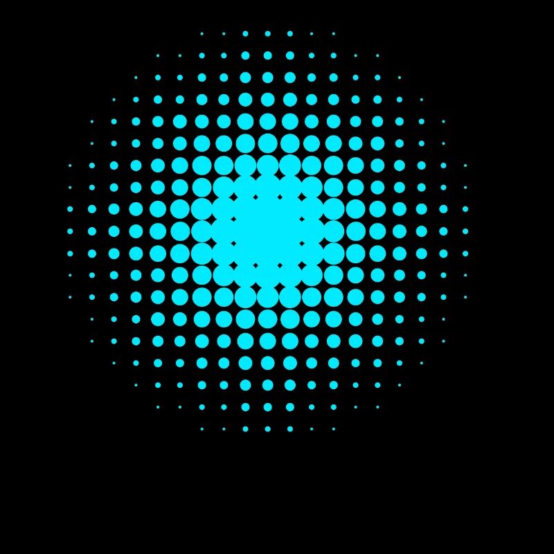 Abstract Blue-Gray Dot Patterns