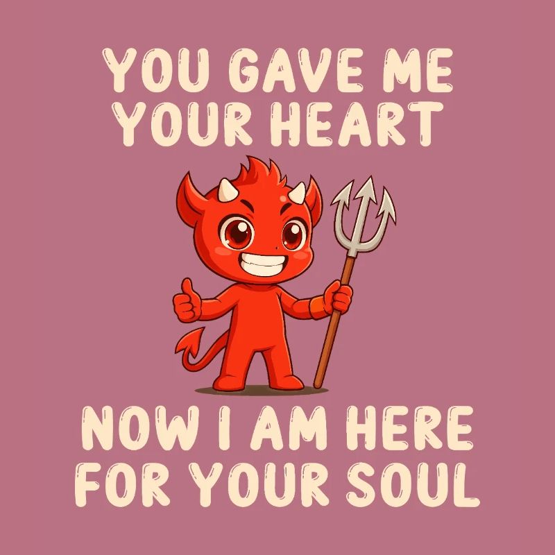 Devilish love message