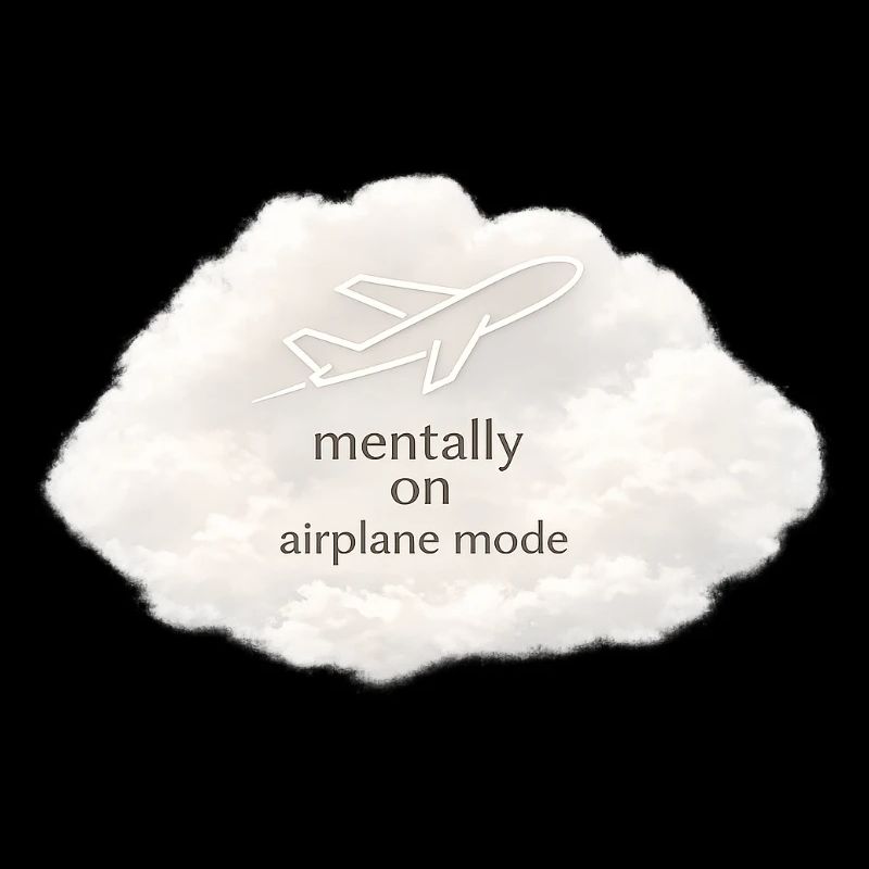 Mentaler Flugzeugmodus