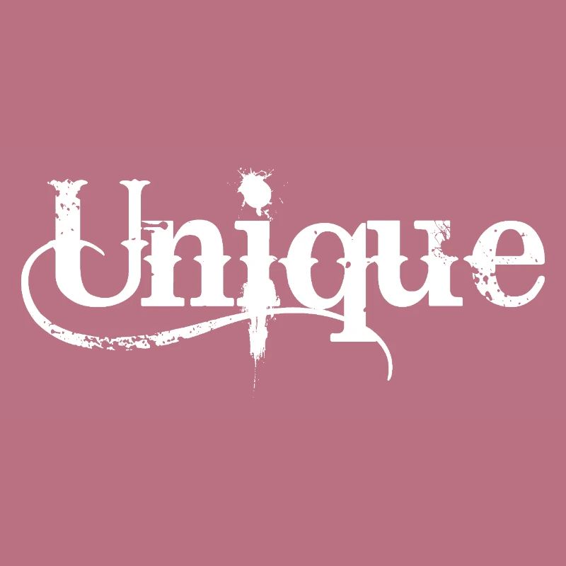 Unique Einzigartig Unikat Selbstwert Einzig Artig