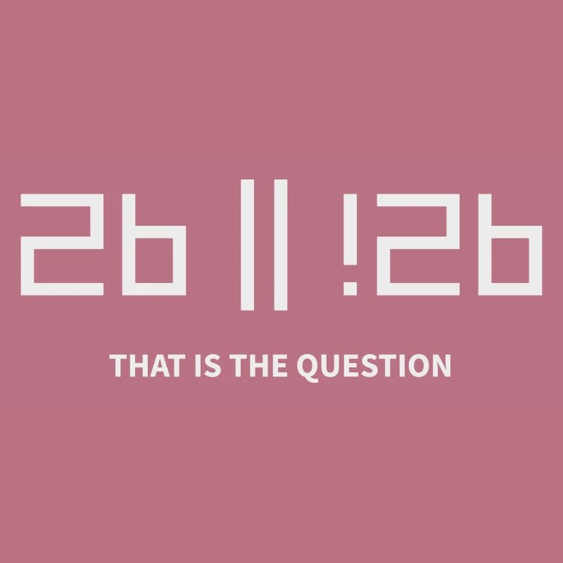 2b ou !2b pour être ou ne pas être c’est la question
