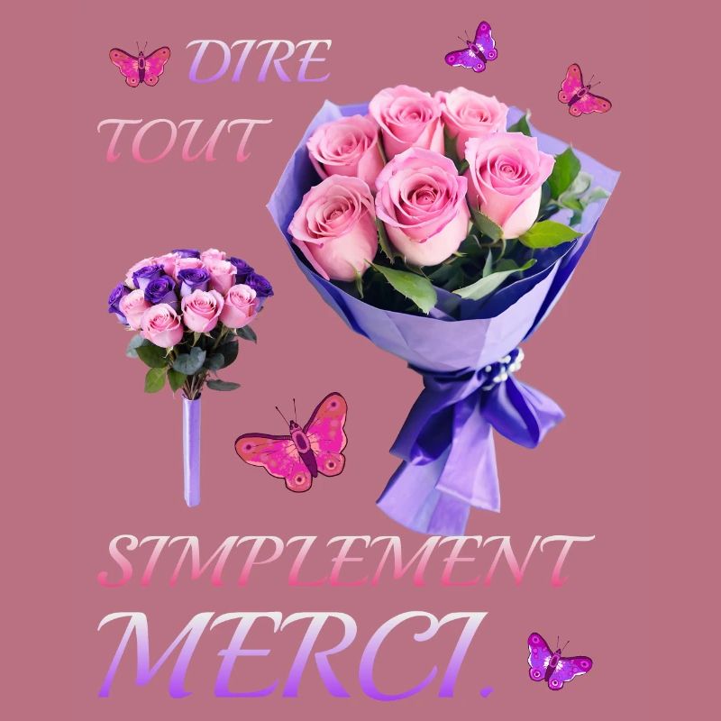 Dites simplement merci.