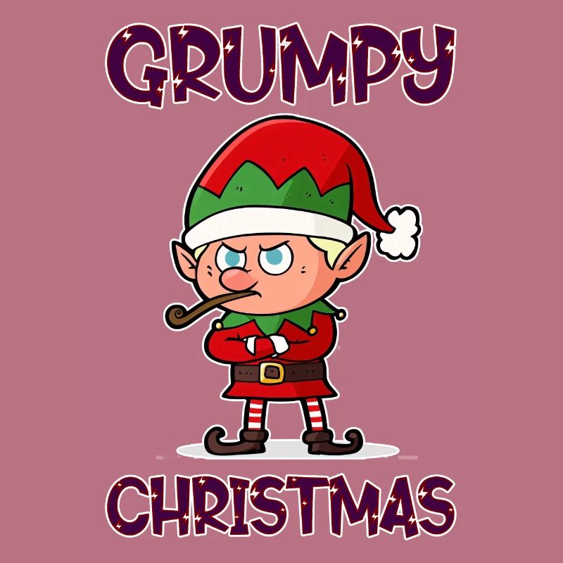 Grumpy Christmas Elf