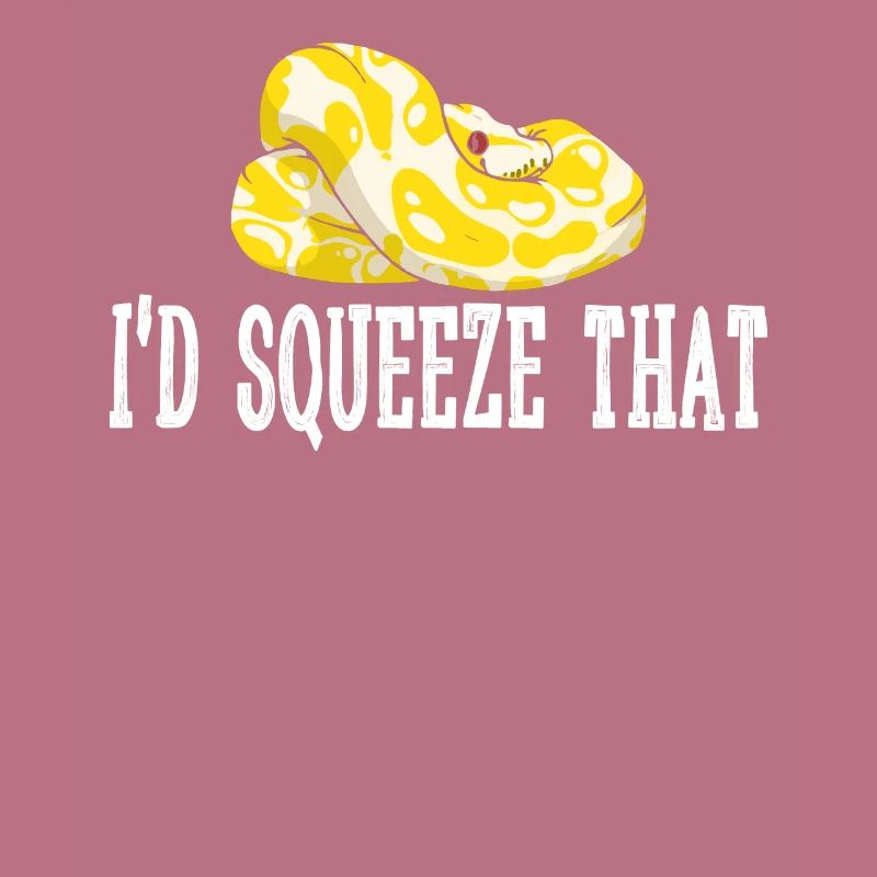 Banana Ball Python I'D Squeeze That