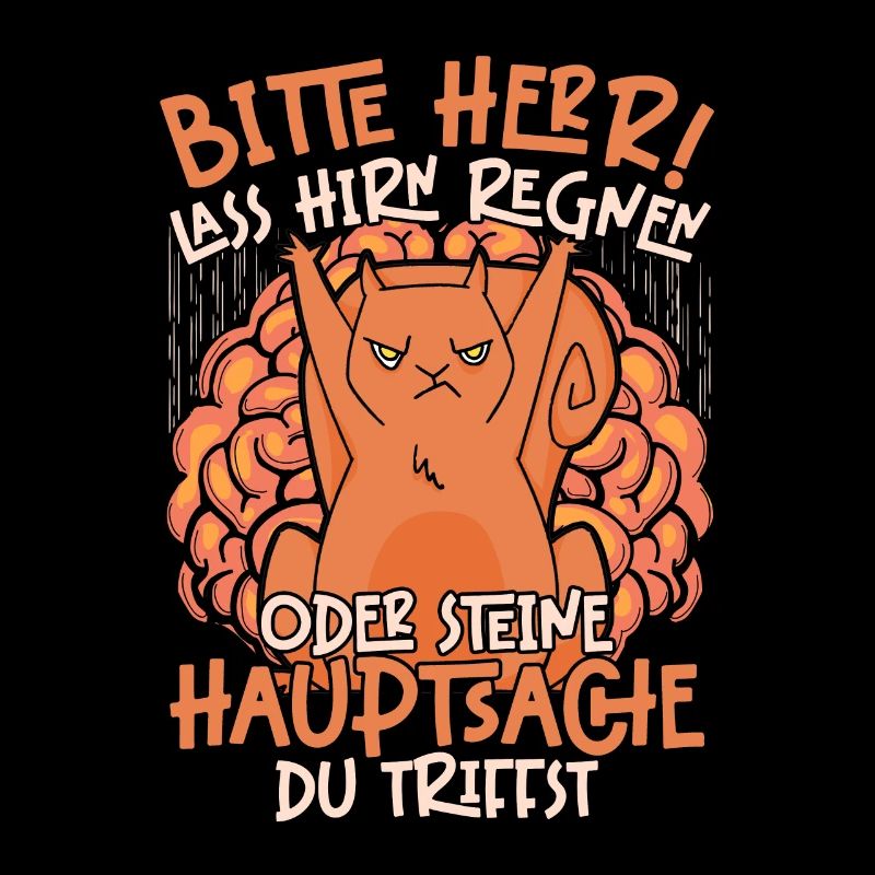 Bitte Herr Lass Hirn Regnen Oder Steine Hauptsache