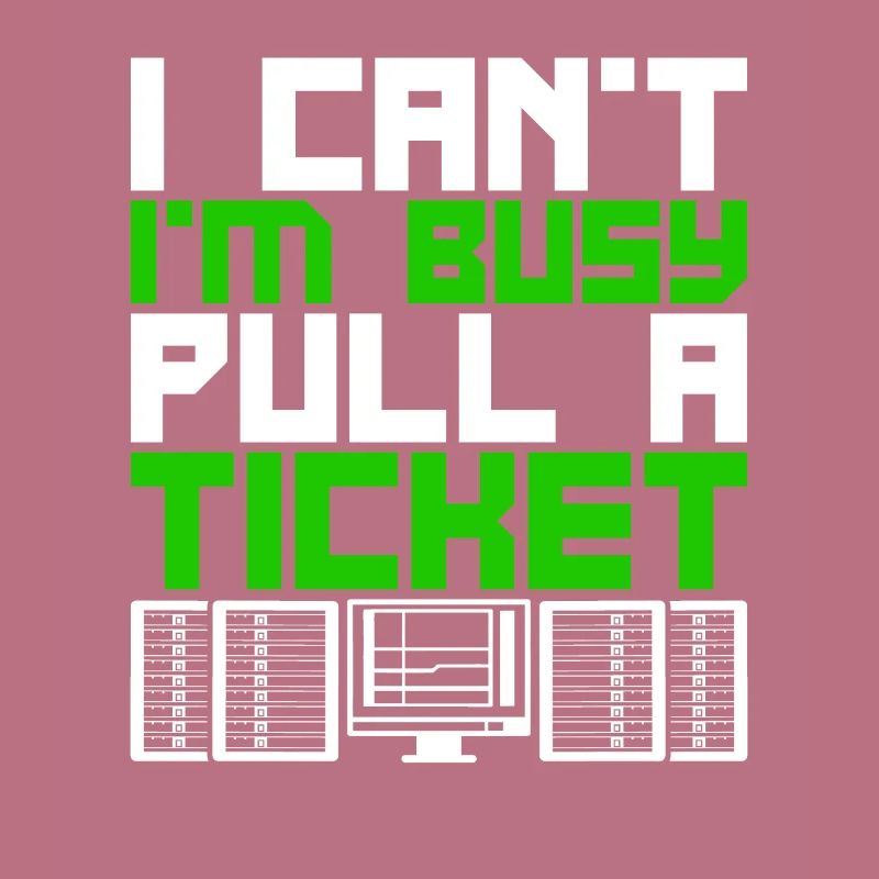 Netzwerkadministrator Pull A Ticket