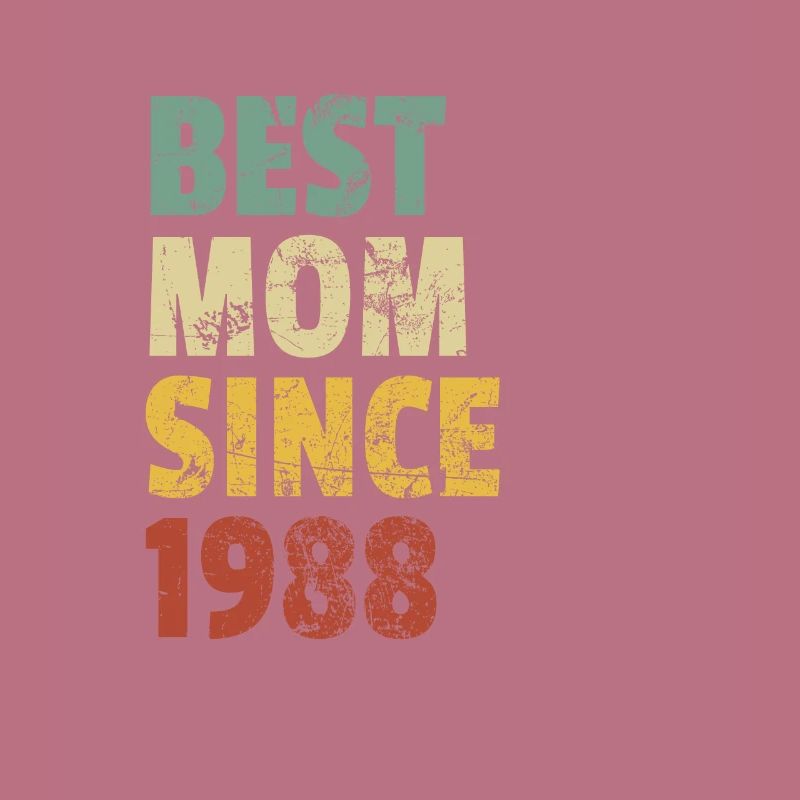 Beste Mutter seit 1988 Muttertags-Slogan-Zitat