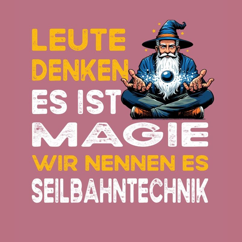 People Thinking Magic Ropeway Technology